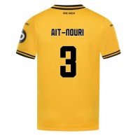 Echipament fotbal Wolves Rayan Ait-Nouri #3 Tricou Acasa 2024-25 maneca scurta